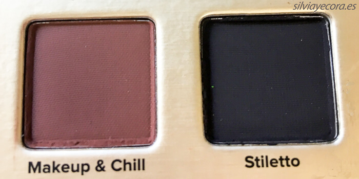 sombras makeup y chill, stiletto paleta natural love